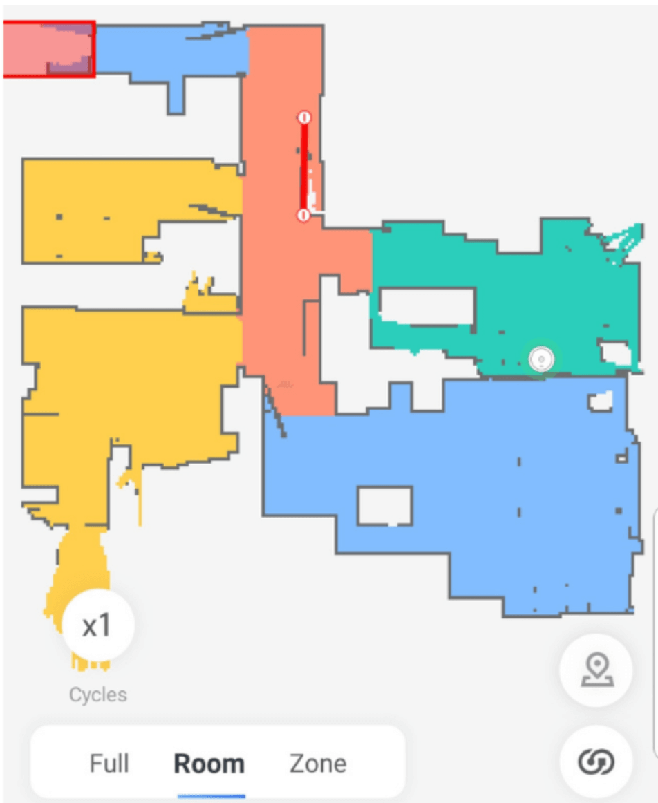 Карта квартиры сохраняется в приложении Арр для мобильного телефона